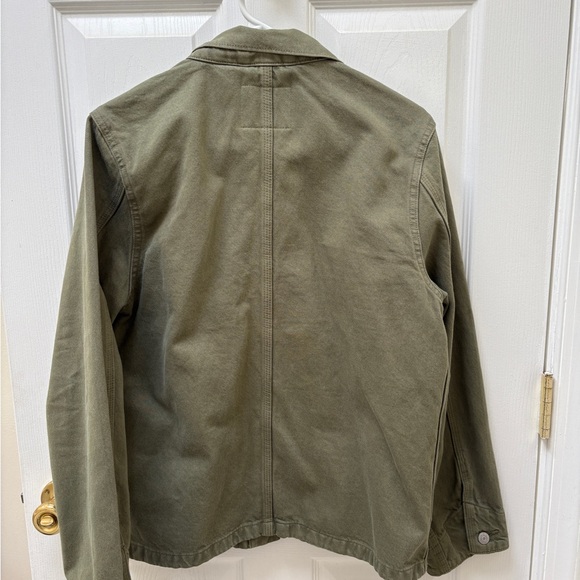 Levi's Khaki Green Utility Jacket for Women - Picture 3 of 5